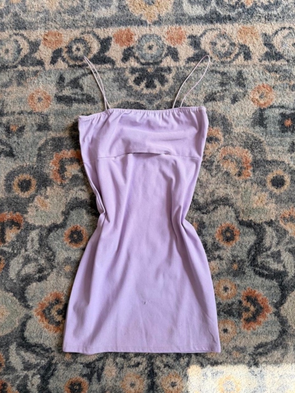 Lilac Mini Dress